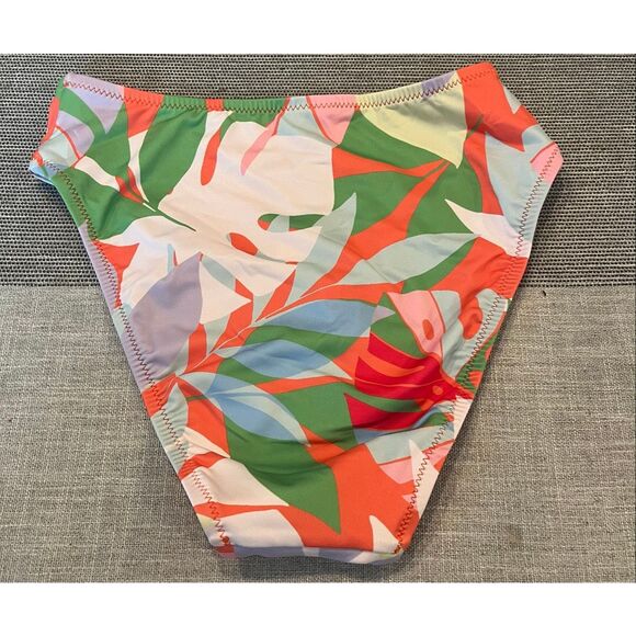 Sanctuary Women's Summer Palms High-Leg High-Rise Bikini -XS - Picture 2 of 3